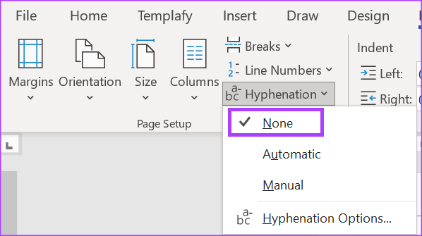 Comment activer et désactiver la césure dans Microsoft Word