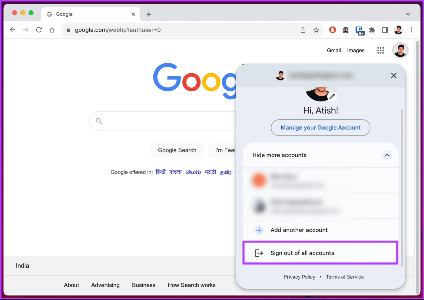 Come modificare l'account Google predefinito su desktop e dispositivi mobili