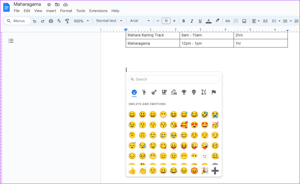 在 Google 文件中插入表情符號的 7 種最佳方法
