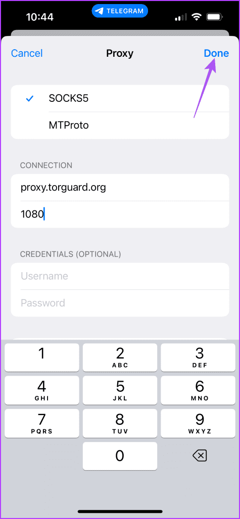 Como configurar a conexão proxy no Telegram no celular e desktop