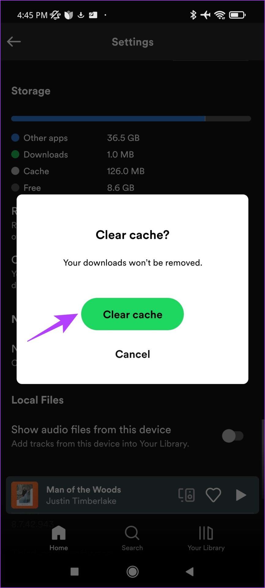 Comment vider le cache sur Spotify et que se passe-t-il lorsque vous le faites