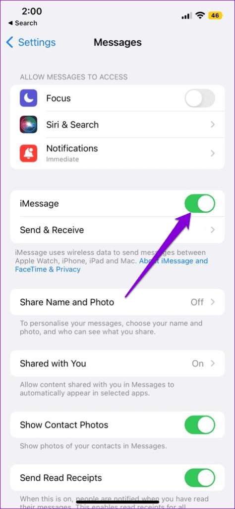 6 meilleures solutions pour les autocollants qui ne fonctionnent pas dans l'application Messages sur iPhone