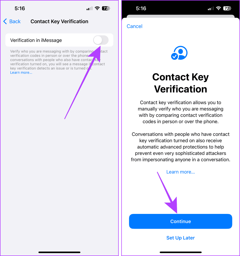 ¿Qué es la verificación de clave de contacto en iMessage y cómo usarla?