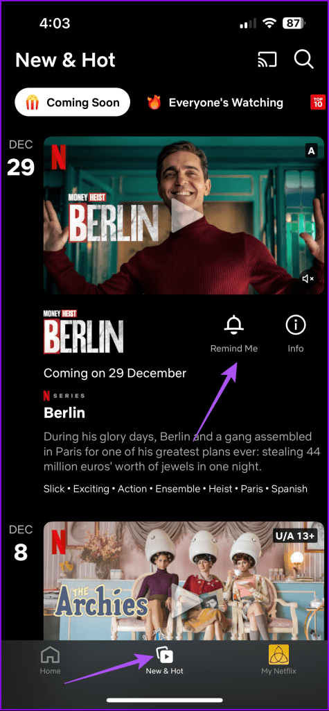 Las 5 mejores soluciones para las notificaciones de la aplicación Netflix que no funcionan en iPhone y Android