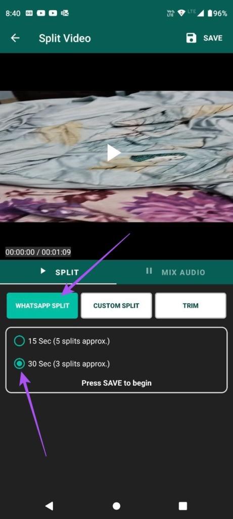 Comment télécharger des vidéos d'état WhatsApp de plus de 30 secondes