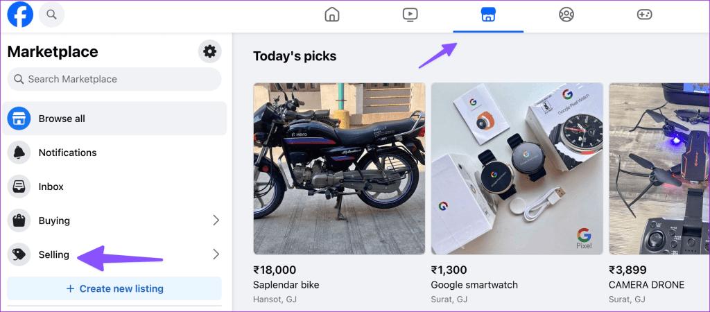 Como obter mais visualizações no Facebook Marketplace