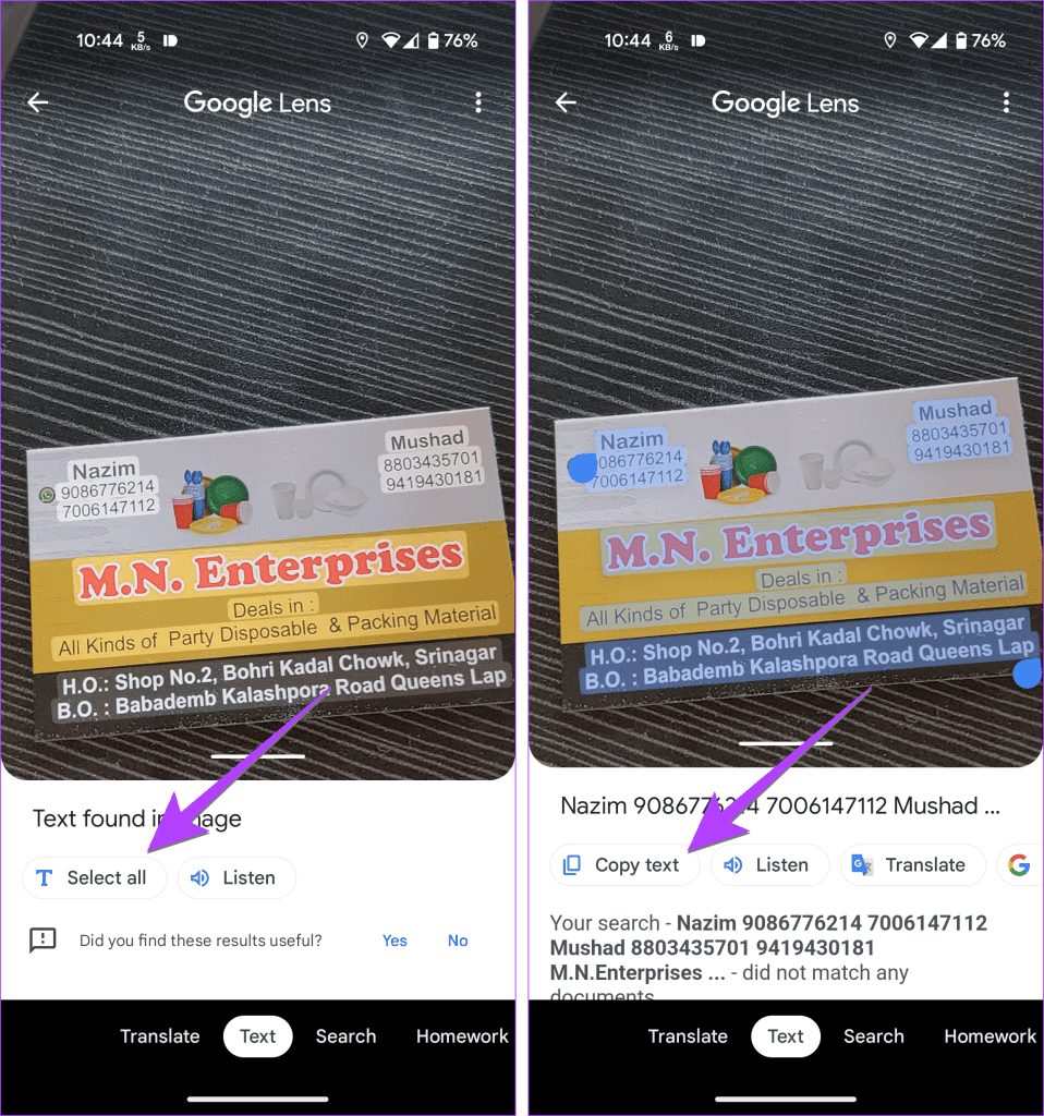 3 formas de utilizar Google Lens para copiar texto de una imagen