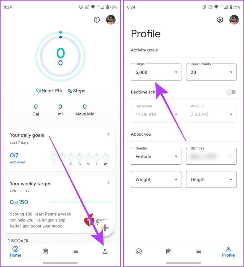 Cómo realizar un seguimiento de los pasos en iPhone y Android