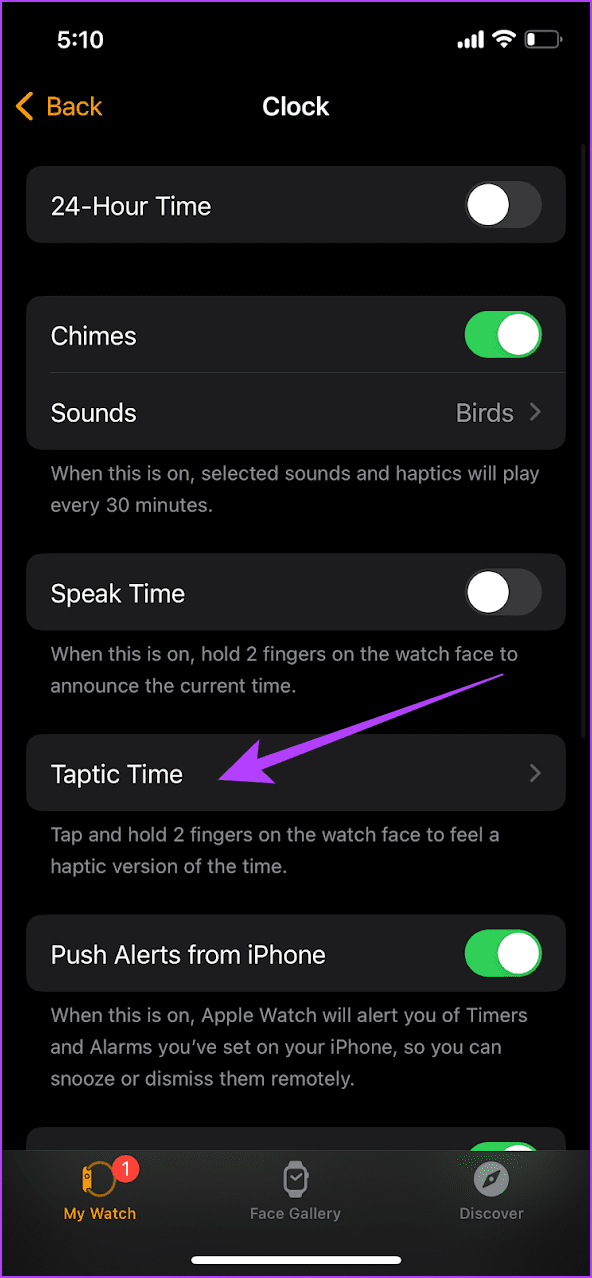 Comment faire vibrer votre Apple Watch pour les notifications