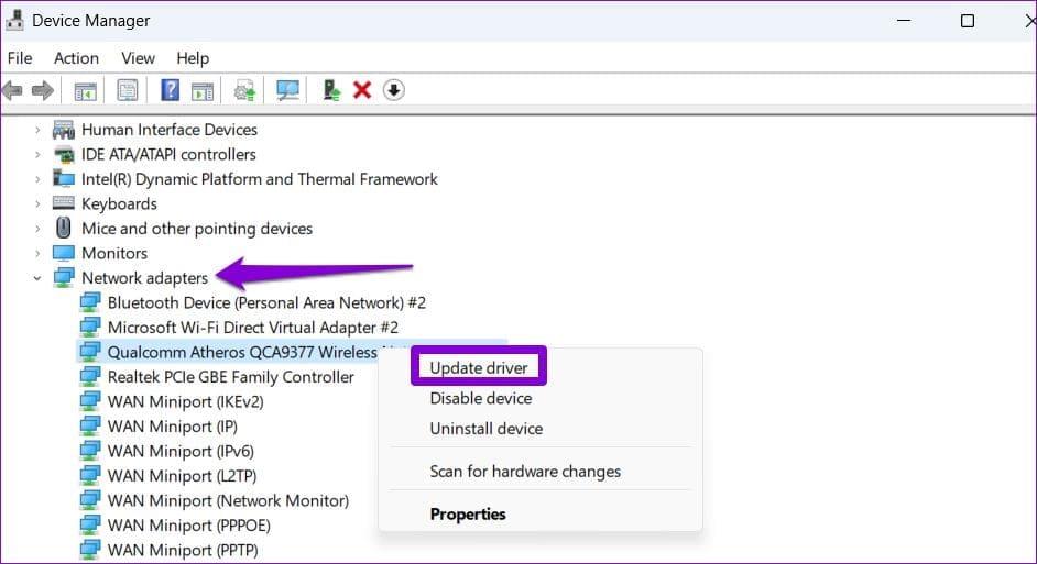 8 วิธีแก้ไขยอดนิยมไม่สามารถเชื่อมต่อกับย่านความถี่ 5GHz ของ Wi-Fi บน Windows 11 ได้