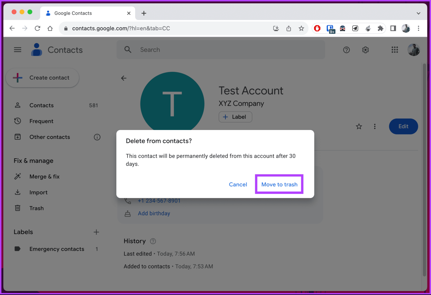 Comment ajouter, modifier ou supprimer des contacts dans Gmail