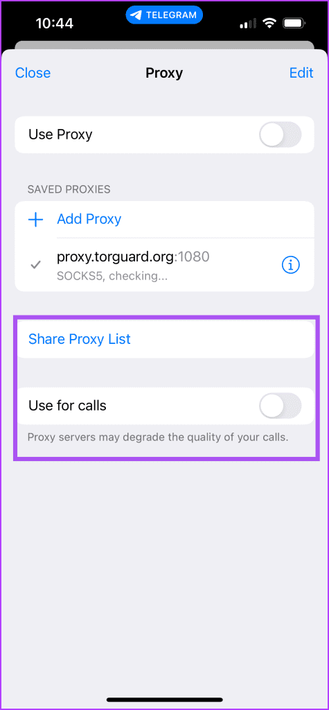 Comment configurer une connexion proxy sur Telegram sur mobile et ordinateur de bureau