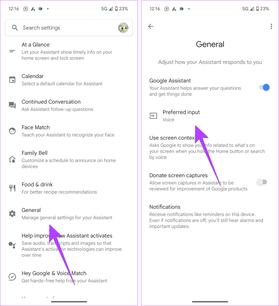 Como abrir as configurações do Google Assistente