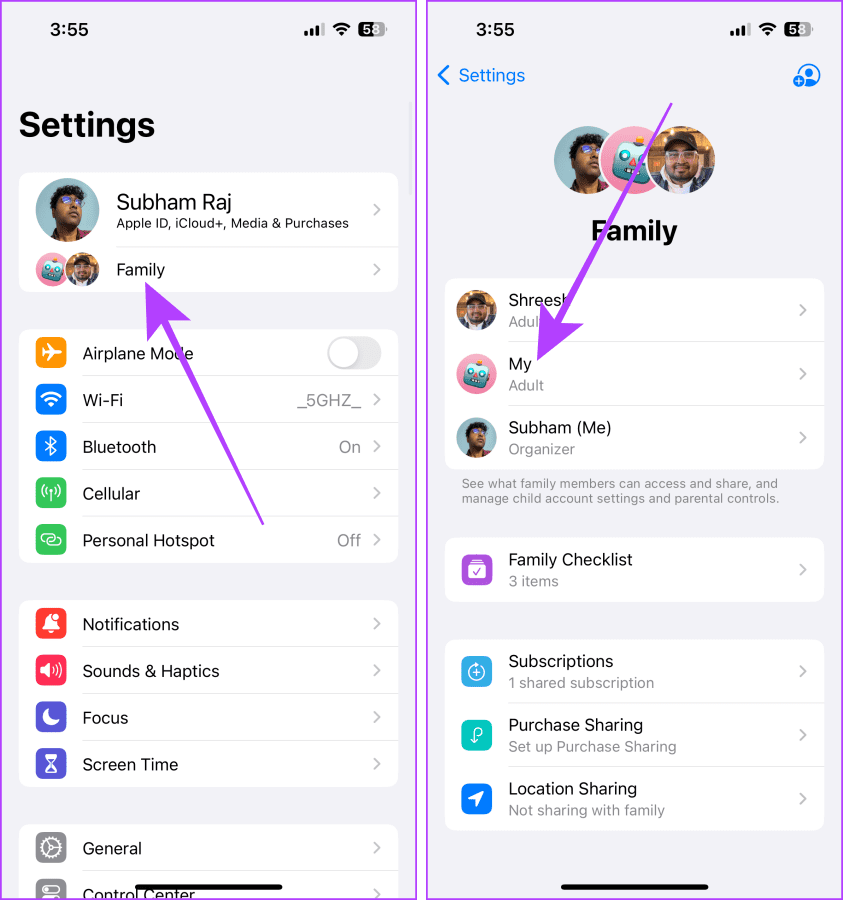 Comment quitter le partage familial sur iPhone, iPad et Mac