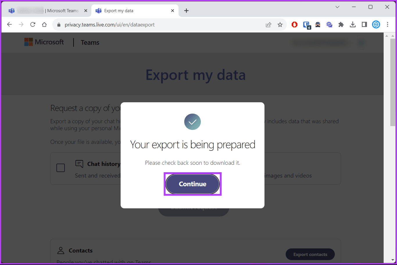 6 maneiras de exportar o histórico de bate-papo do Microsoft Teams