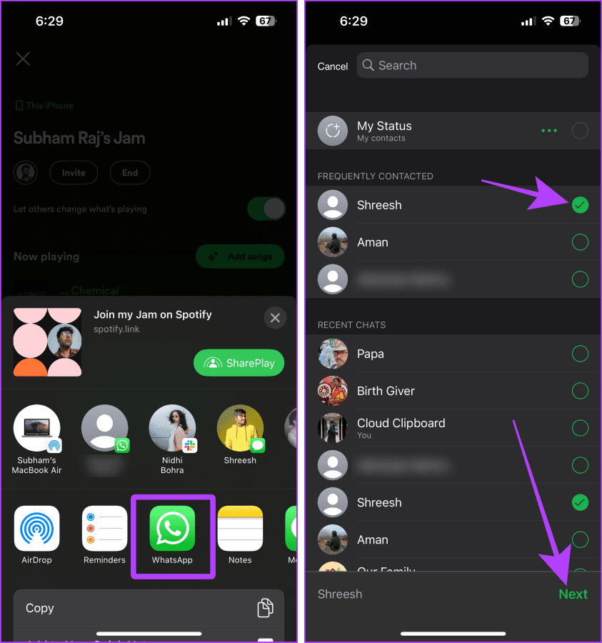 วิธีเริ่มเซสชัน Spotify Jam กับเพื่อน ๆ