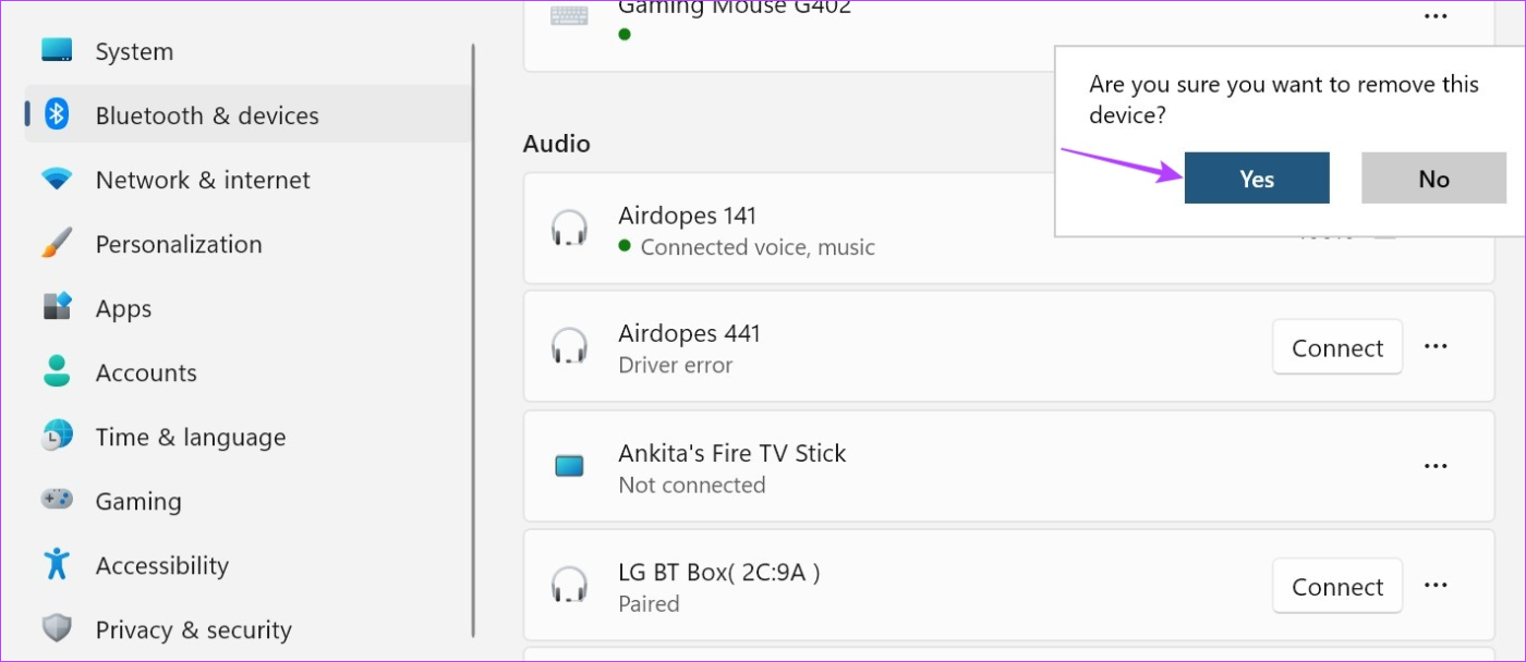 Windows 11에서 Bluetooth 헤드폰이 계속 끊기는 이유