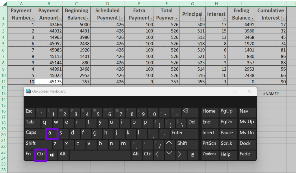 การแก้ไข 6 อันดับแรกสำหรับแป้นพิมพ์ลัดไม่ทำงานใน Microsoft Excel สำหรับ Windows