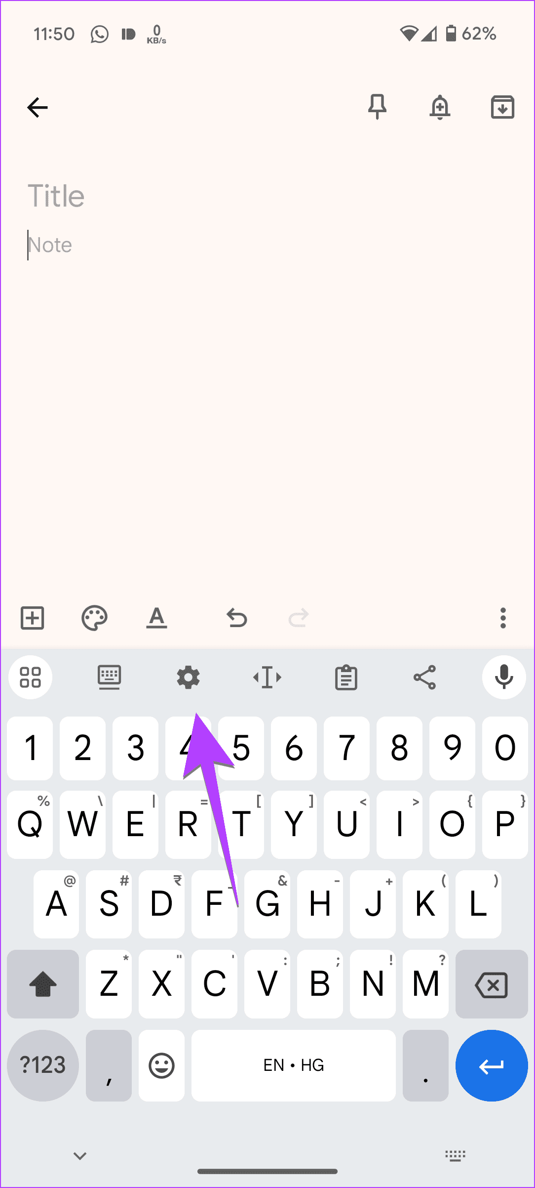 Come mettere un'immagine sulle tastiere Android, inclusa Samsung