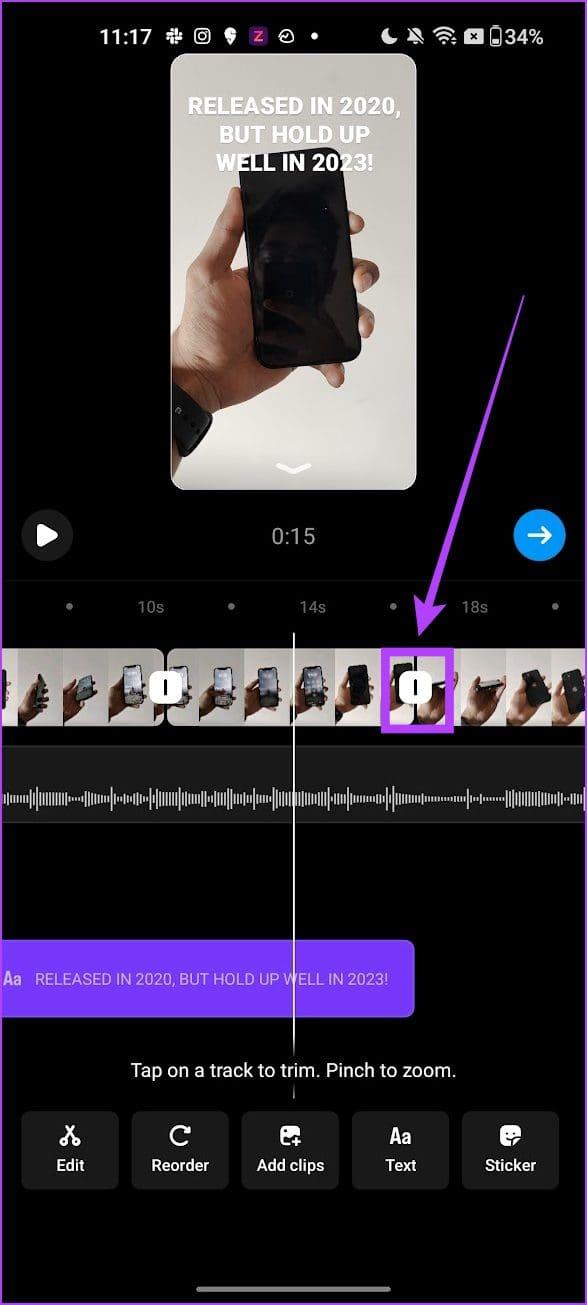 So bearbeiten Sie Reels mit dem integrierten Editor von Instagram