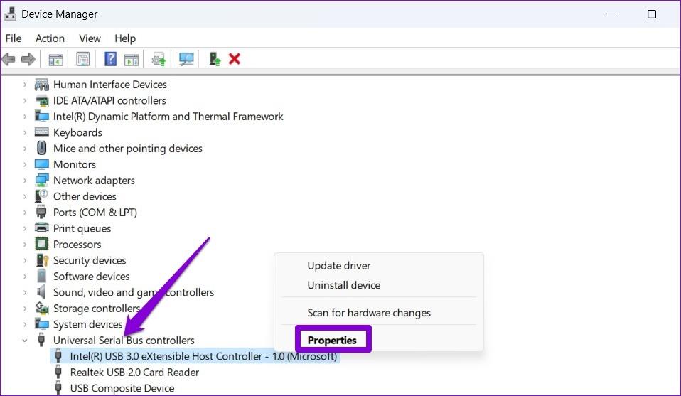 I 6 modi principali per riparare i dispositivi USB Continuare a disconnettersi e riconnettersi in Windows 11