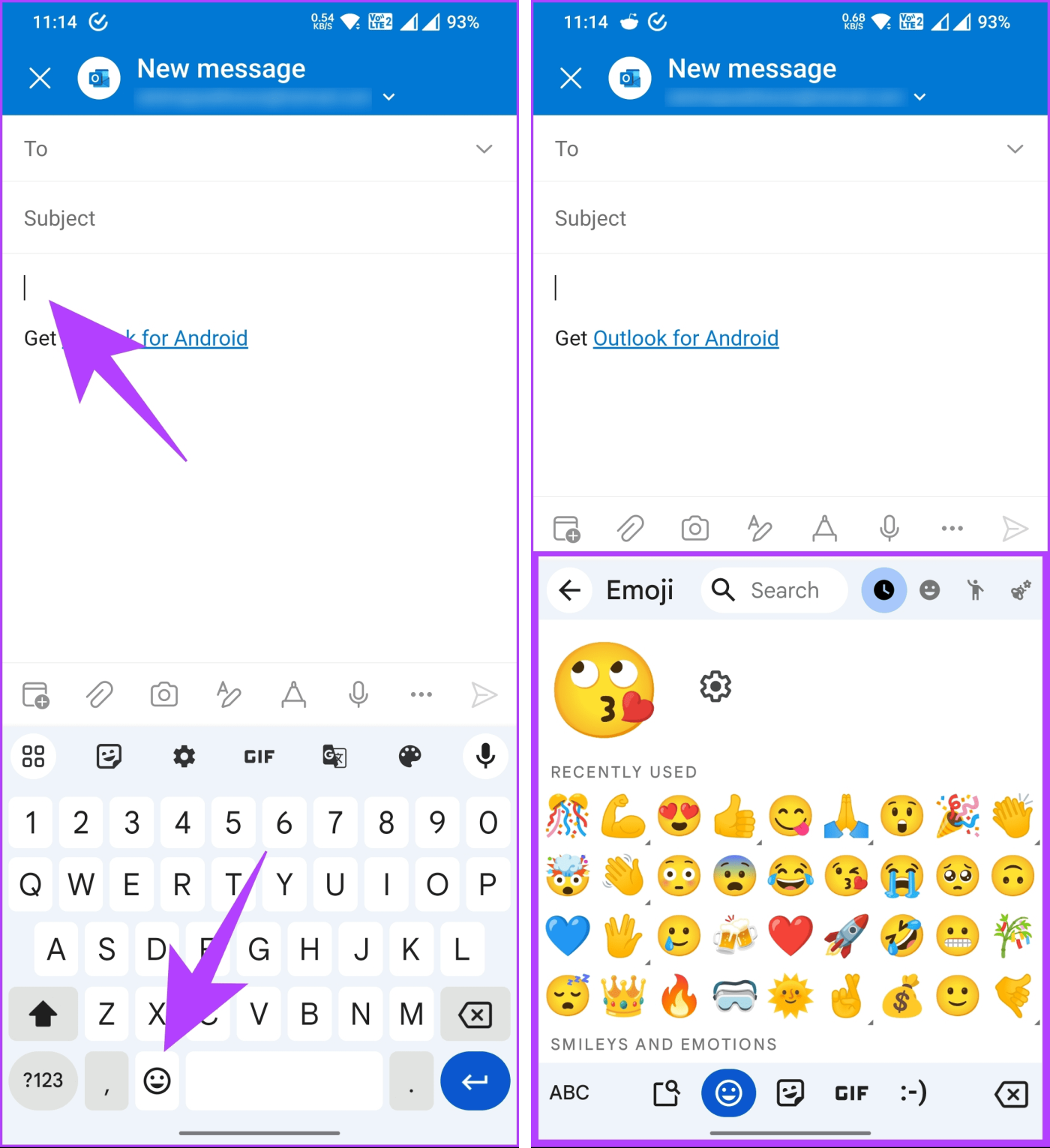 วิธีแทรก Emojis ในอีเมล Microsoft Outlook