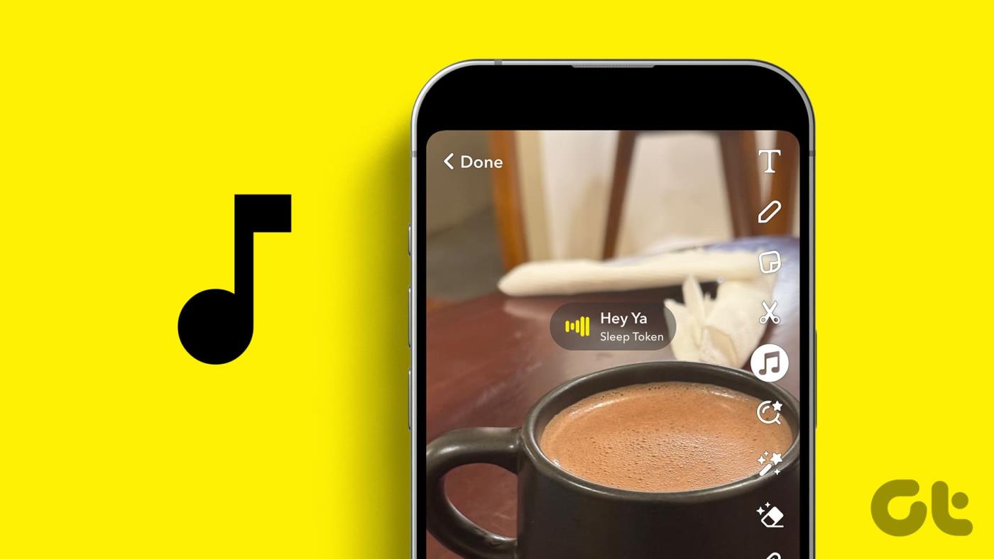 So fügen Sie Musik zu einer Snapchat-Story oder einem Snap hinzu