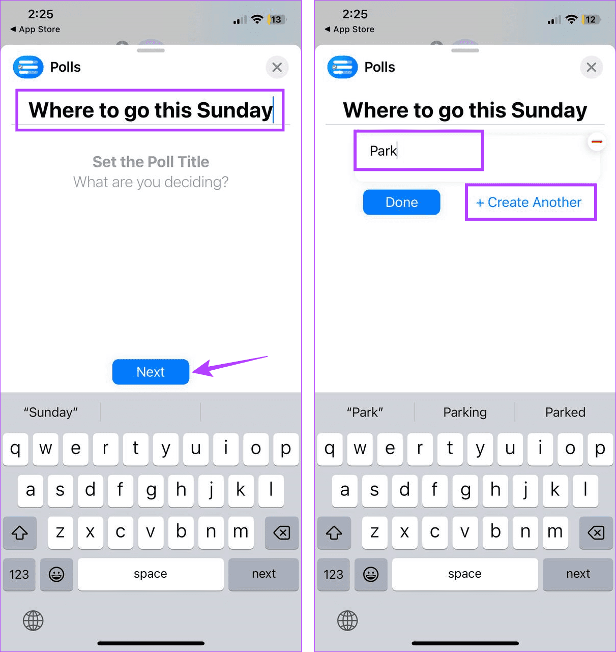 Comment créer un sondage dans iMessage sur iPhone et iPad