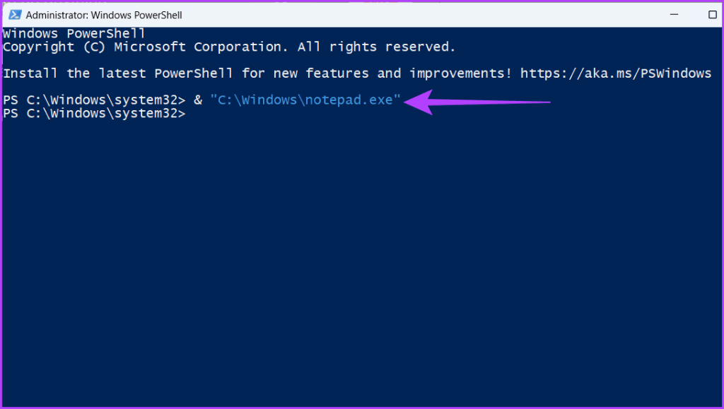 PowerShell から実行可能ファイル (EXE) を実行する 5 つの方法