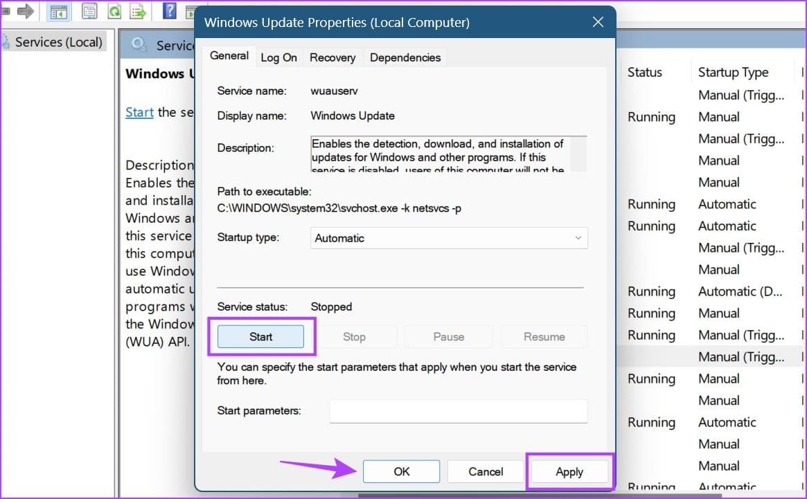 10 maneiras de corrigir o problema do Windows Update travado em 100%