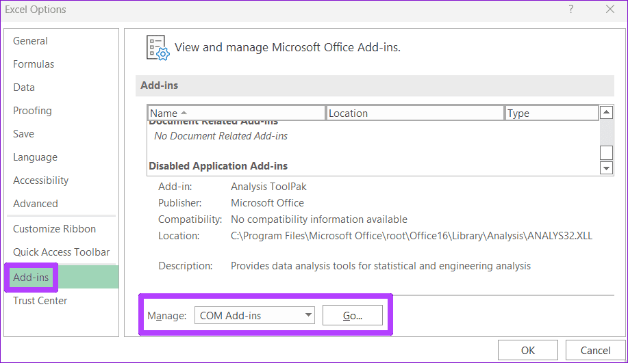 4 façons de réparer la barre d'outils Excel qui ne fonctionne pas sous Windows