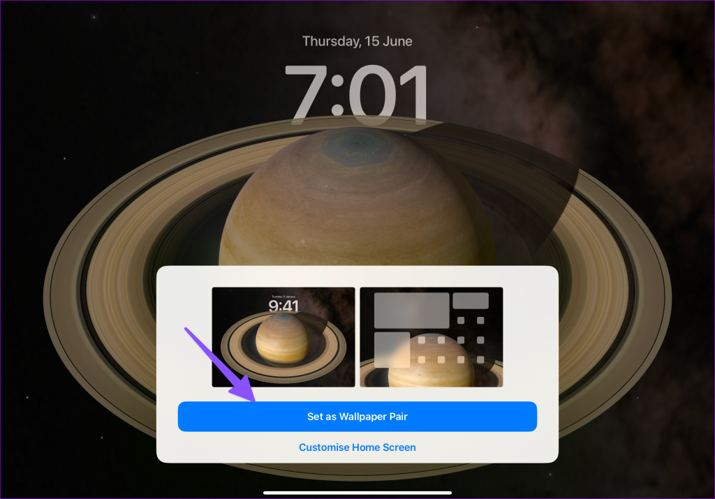 Come personalizzare la schermata di blocco dell'iPad con widget e sfondi animati