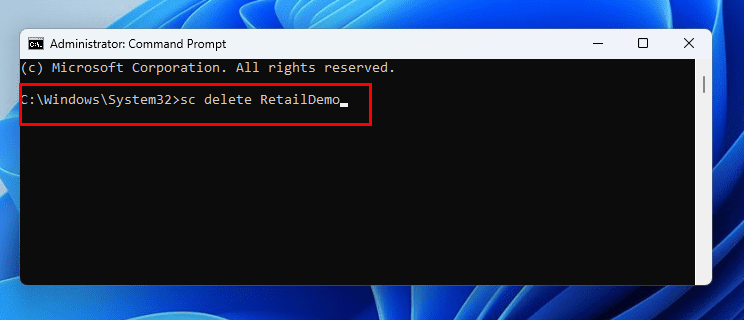 Cómo eliminar servicios de Windows en Windows 11