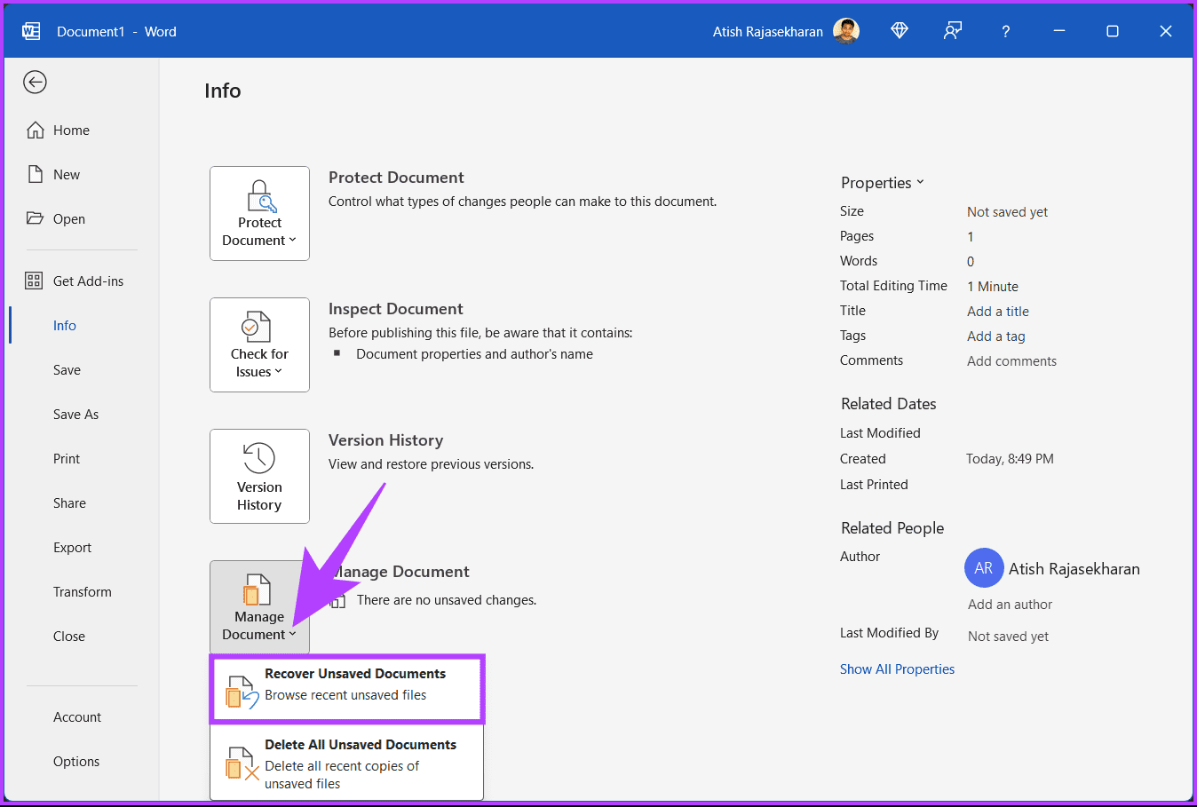 Les 4 meilleures façons de rechercher et de récupérer des documents Word non enregistrés