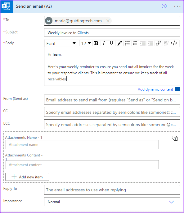 วิธีส่งอีเมลที่เกิดซ้ำใน Microsoft Outlook