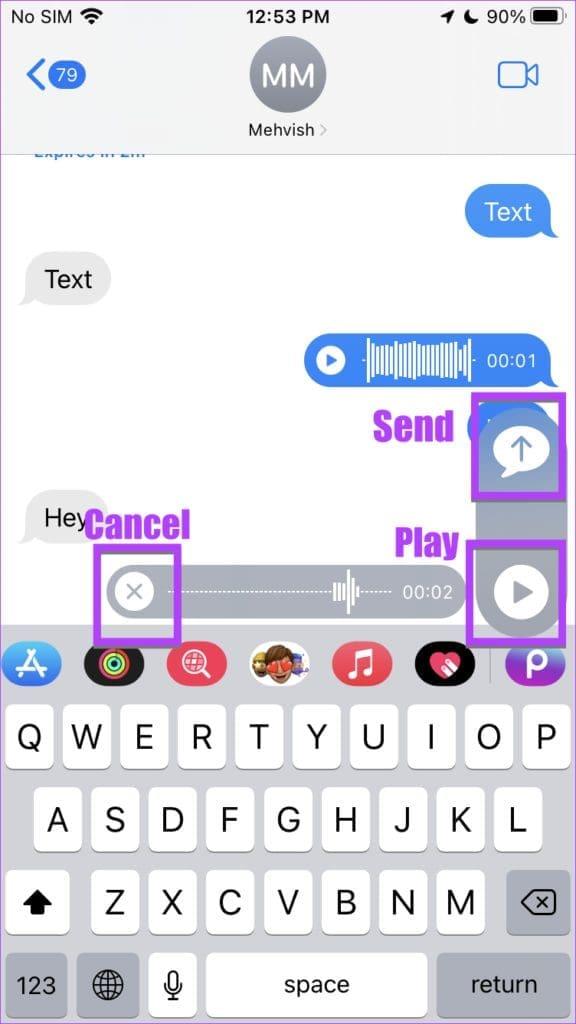 Come inviare un messaggio vocale su iPhone (iOS 17 aggiornato)