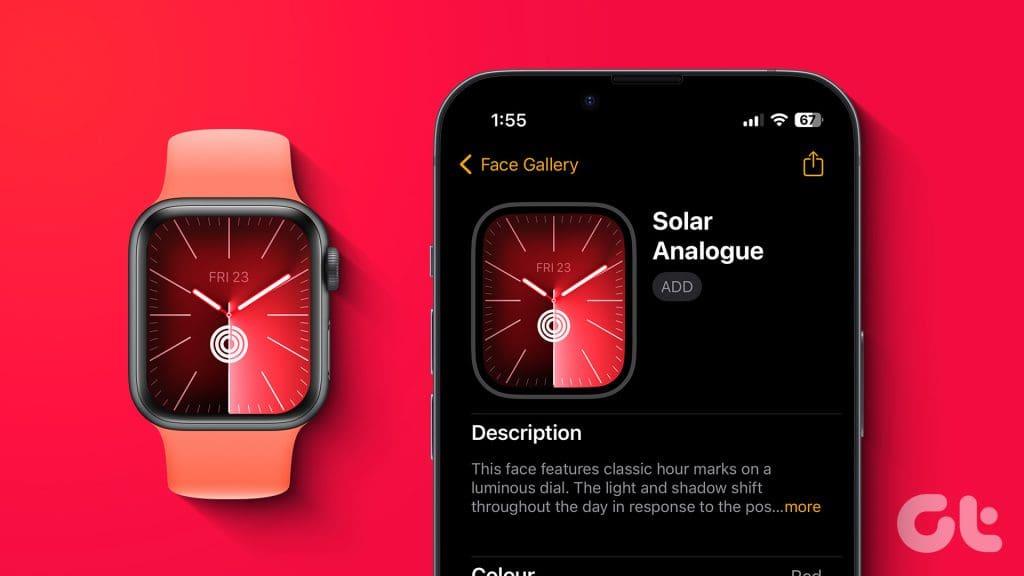 Comment changer le visage de l'Apple Watch depuis un iPhone ou une montre