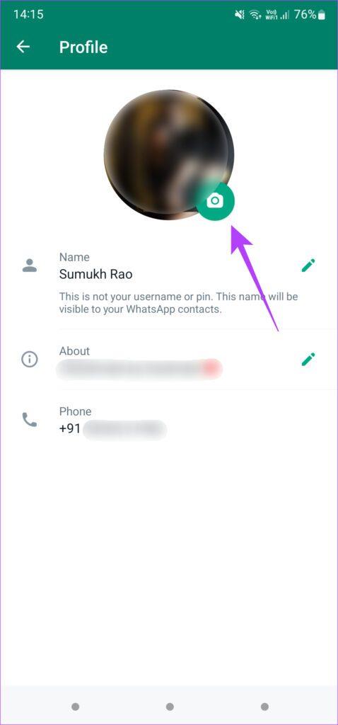 11 melhores maneiras de corrigir a imagem do perfil do WhatsApp que não aparece