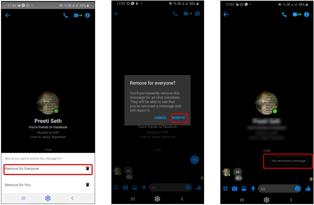 Jak trwale usunąć wiadomości Facebook Messenger z obu stron?