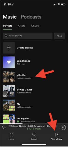 Spotifyでシークレットプレイリストを作成する方法