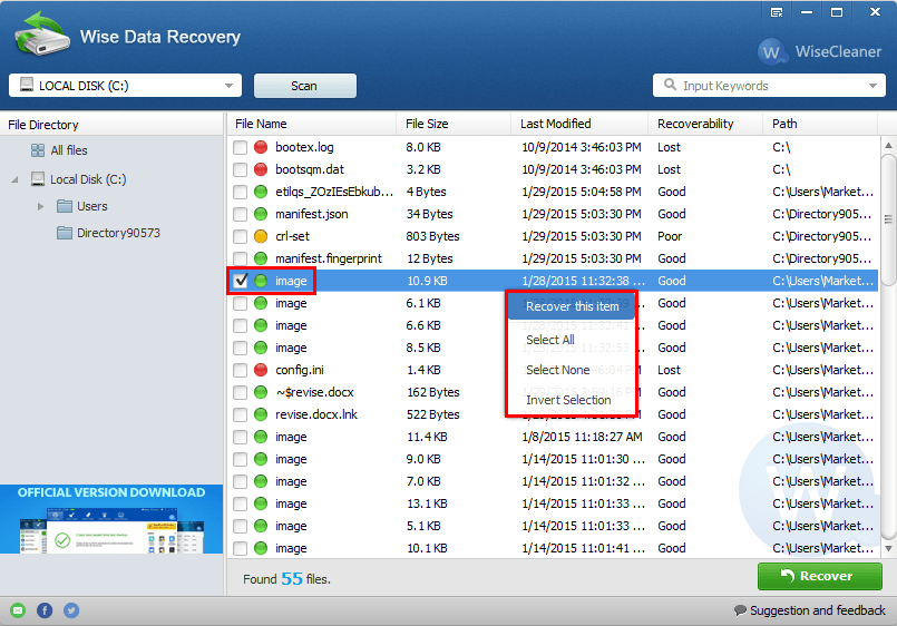 Wise Data Recovery: Un instrument suprem de recuperare a datelor pentru toate fișierele!