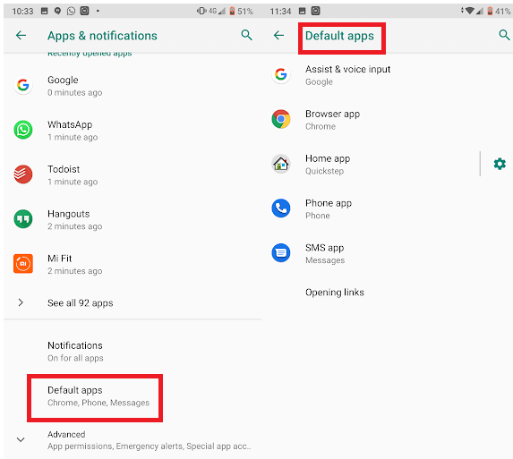 Langkah-langkah Untuk Mengatur Aplikasi Default di Android