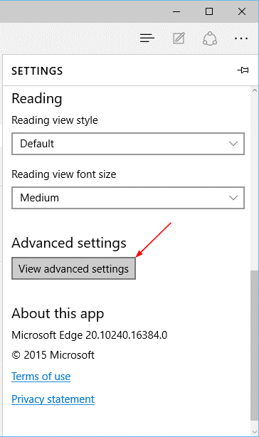 Aktifkan/Nonaktifkan Perintah Microsoft Edge untuk Menyimpan Unduhan