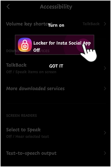 Locker for Insta Social App: Protegendo bate-papos do Instagram contra acesso indesejado