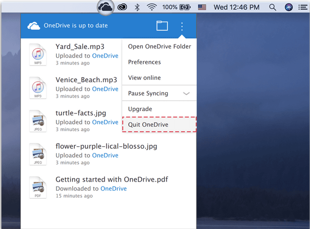 如何在 Mac 上卸載 OneDrive