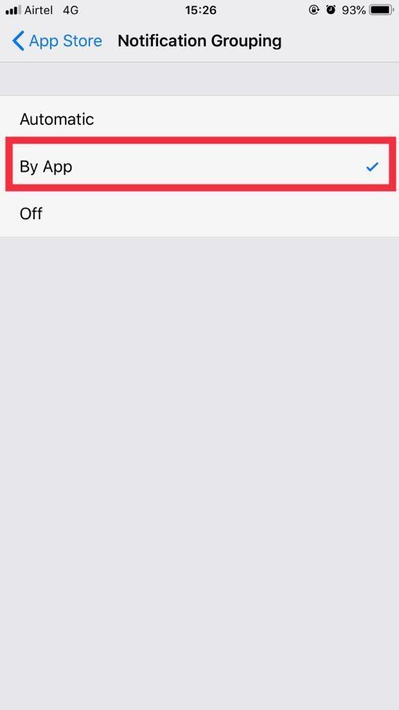 iOS12でiPhone通知を制御するためのヒント