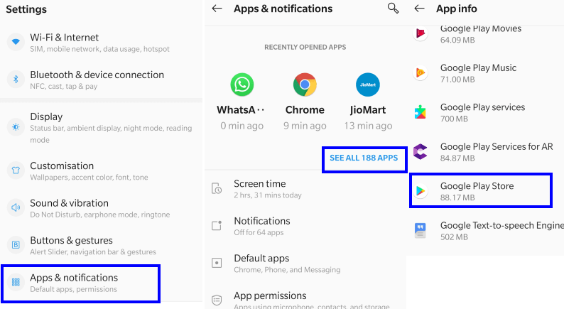 Langkah-langkah Untuk Memperbaiki Kode Kesalahan Google Play 910 Di Android