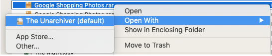 Cách mở tệp RAR trên máy tính Mac của bạn