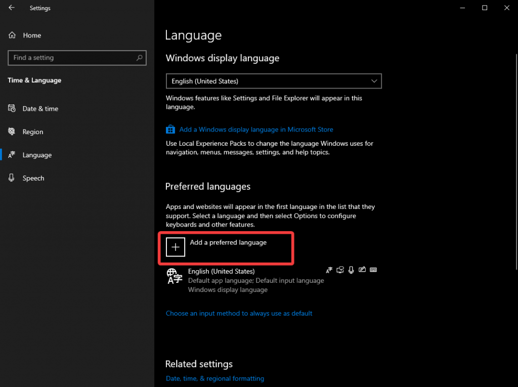 Cara Menginstal Paket Bahasa Di Windows 10