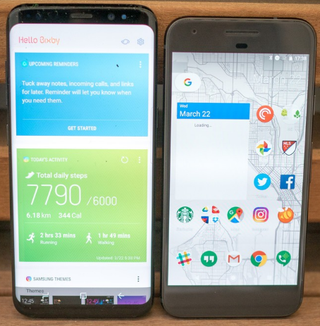 Samsung Galaxy S8 vs Google Pixel 2 – La selezione difficile!